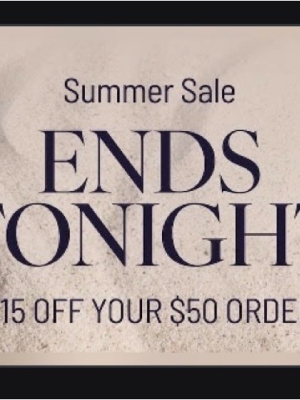 📌 Ends Tonight! Summer Sale 15% Off 2 ItemsYour $50 Order 📦 Just Ask FINAL SALES